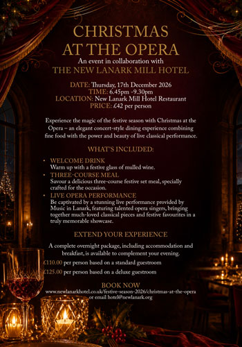 Christmas at the Opera - Music in Lanark